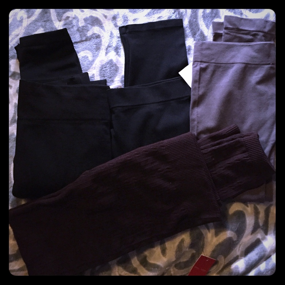 4️⃣ pairs‎ Thick leggings